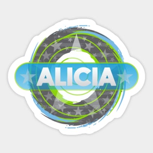 Alicia Mug Sticker